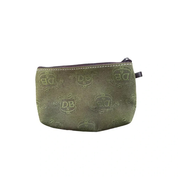 Dooney & Bourke canvas green pouch small - Picture 2 of 8